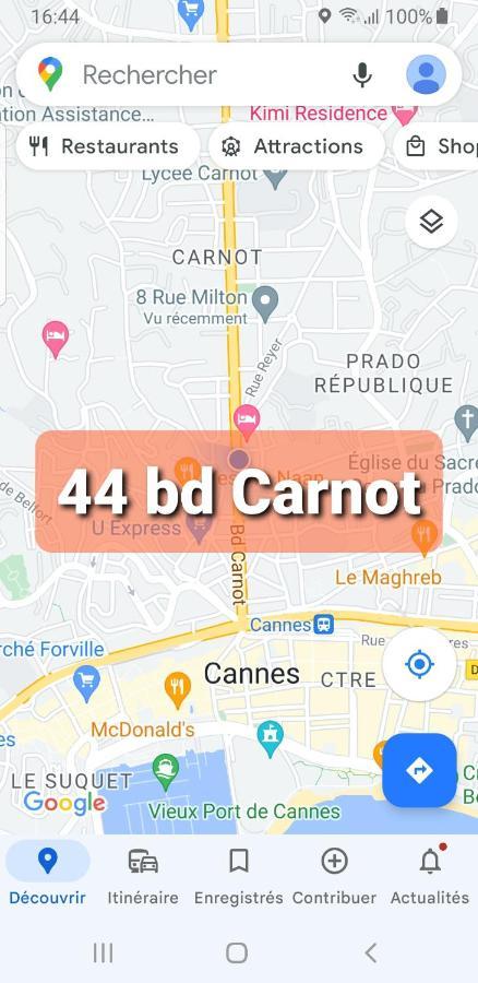 Cannes Carnot 1 Екстериор снимка